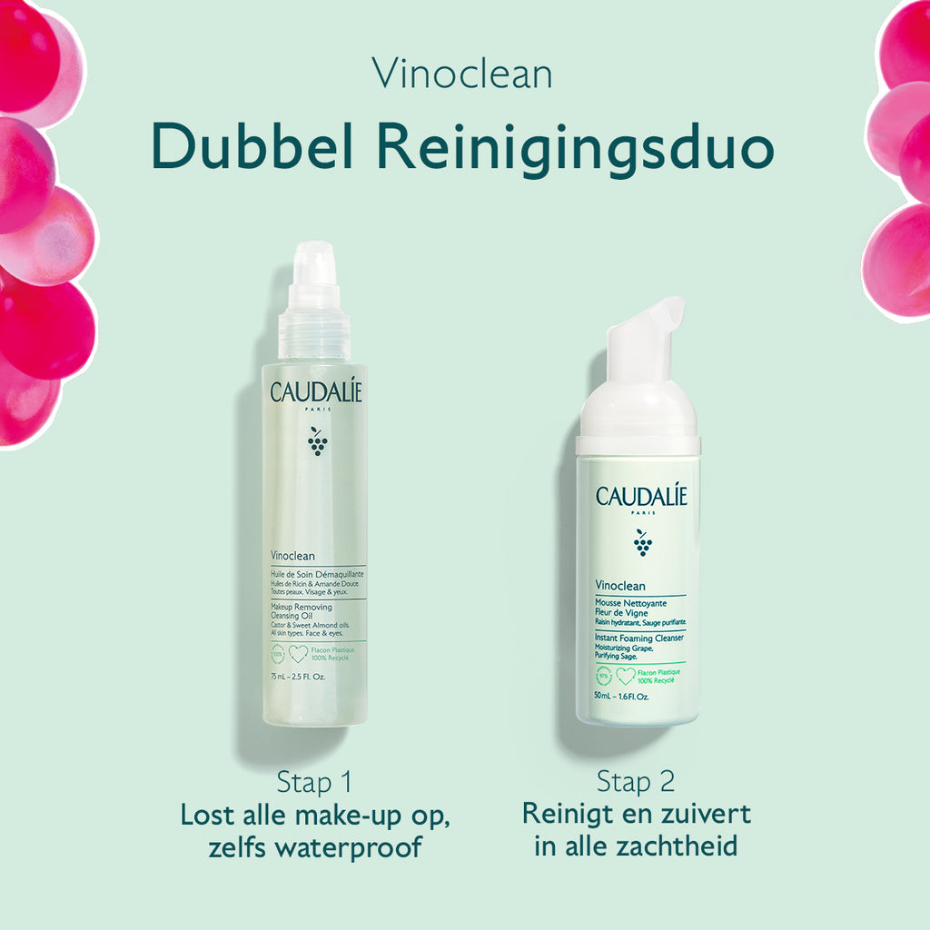 Caudalie - Double Cleansing Duo Set