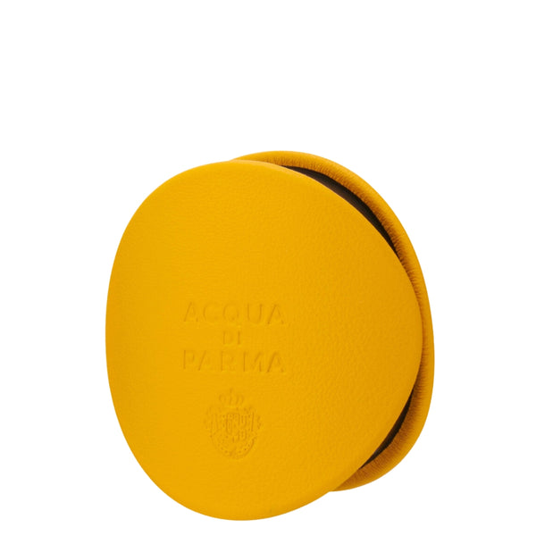 Leather Car Diffuser Yellow / Geel