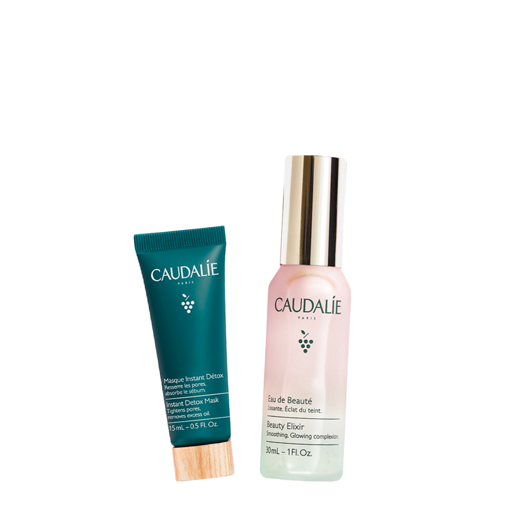 Caudalie - Schoonheidselixir & Detox Masker - Set