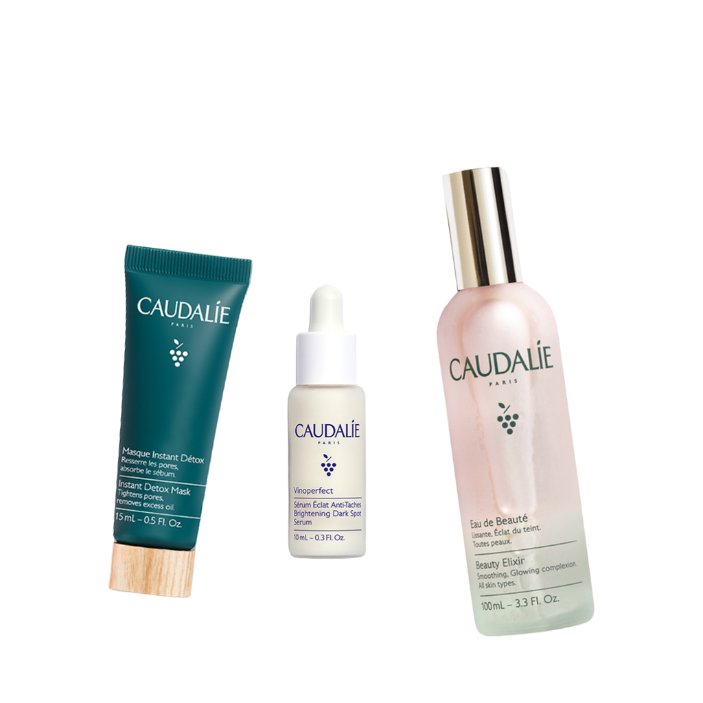 Caudalie - Trio Bestsellers Verzorging & Glow Set