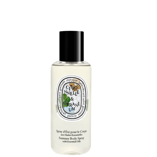 Lemongrass & Geranium - Summer body spray with essential oils