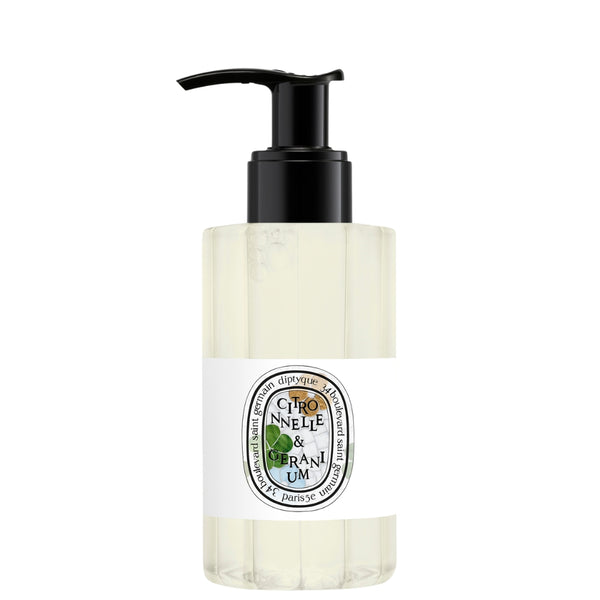Lemongrass & Geranium Perfumed cleansing body gel