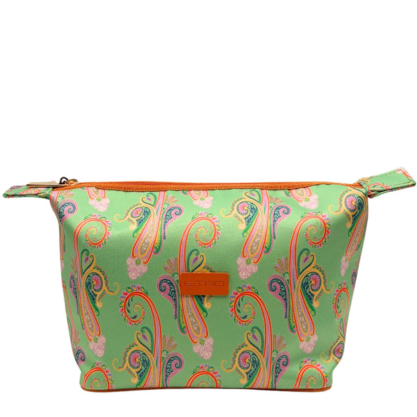 Etro Toilettas Paisley Green Large