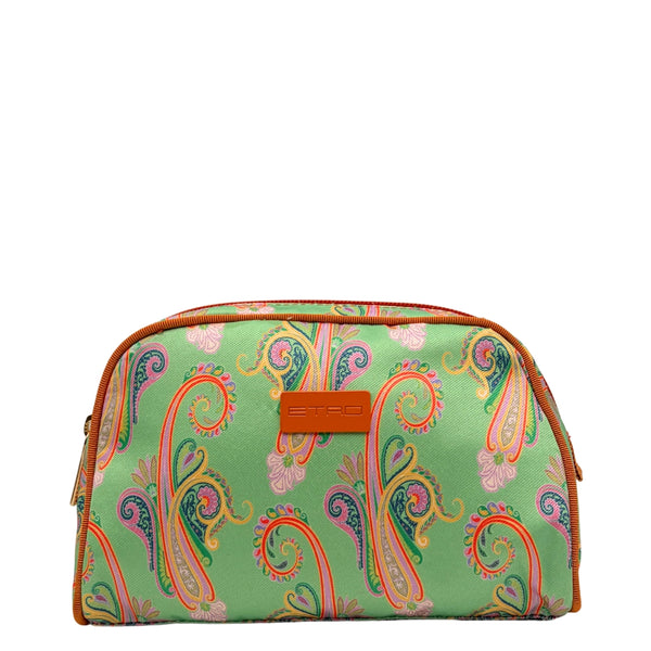 Etro Toilettas Paisley Green Medium 3