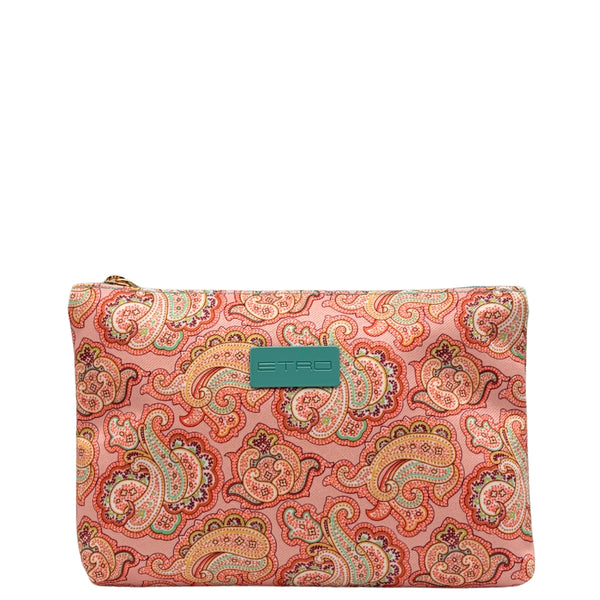 Etro Toilettas Paisley Pink Envelope Medium