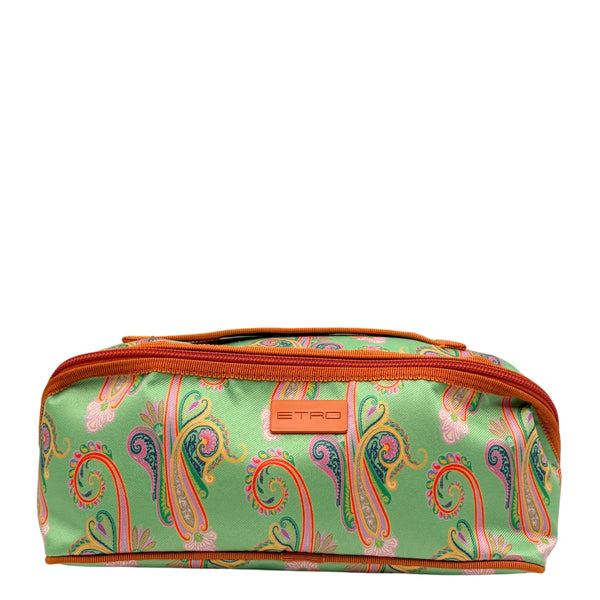 Etro Toilettas Paisley Green Large Low