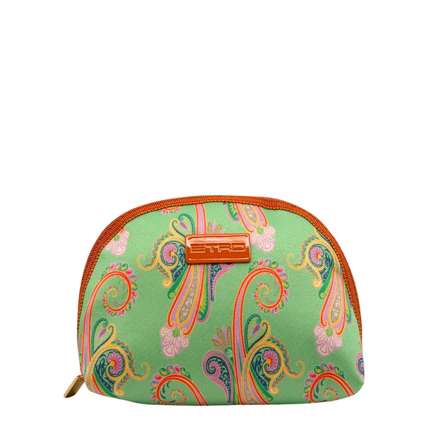 Etro Kulturtasche Paisley Green Small 2