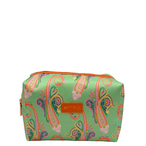 Etro Toilettas Paisley Green Small 3