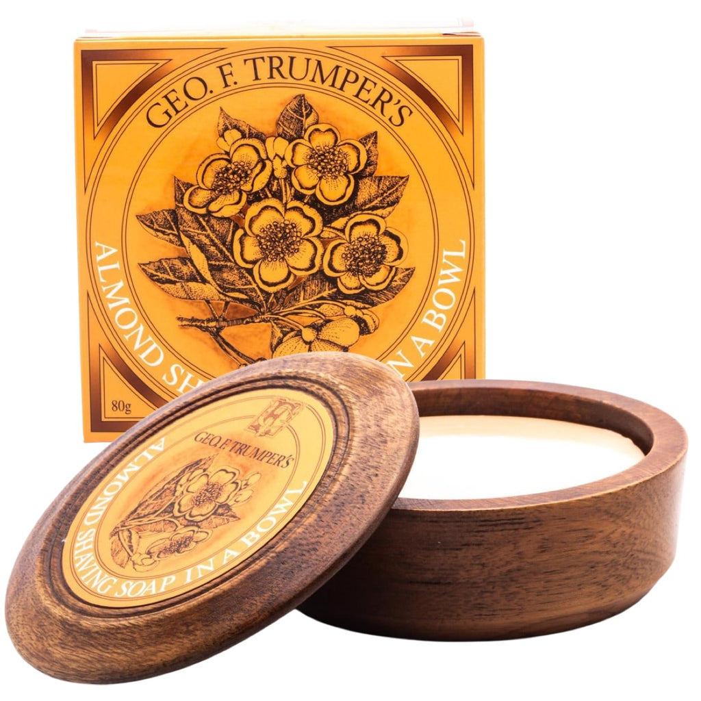 Geo. F. Trumper - Almond Shaving Soap - Wooden Bowl