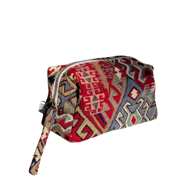 Burgundy Chic - The Jacquard Toilettas