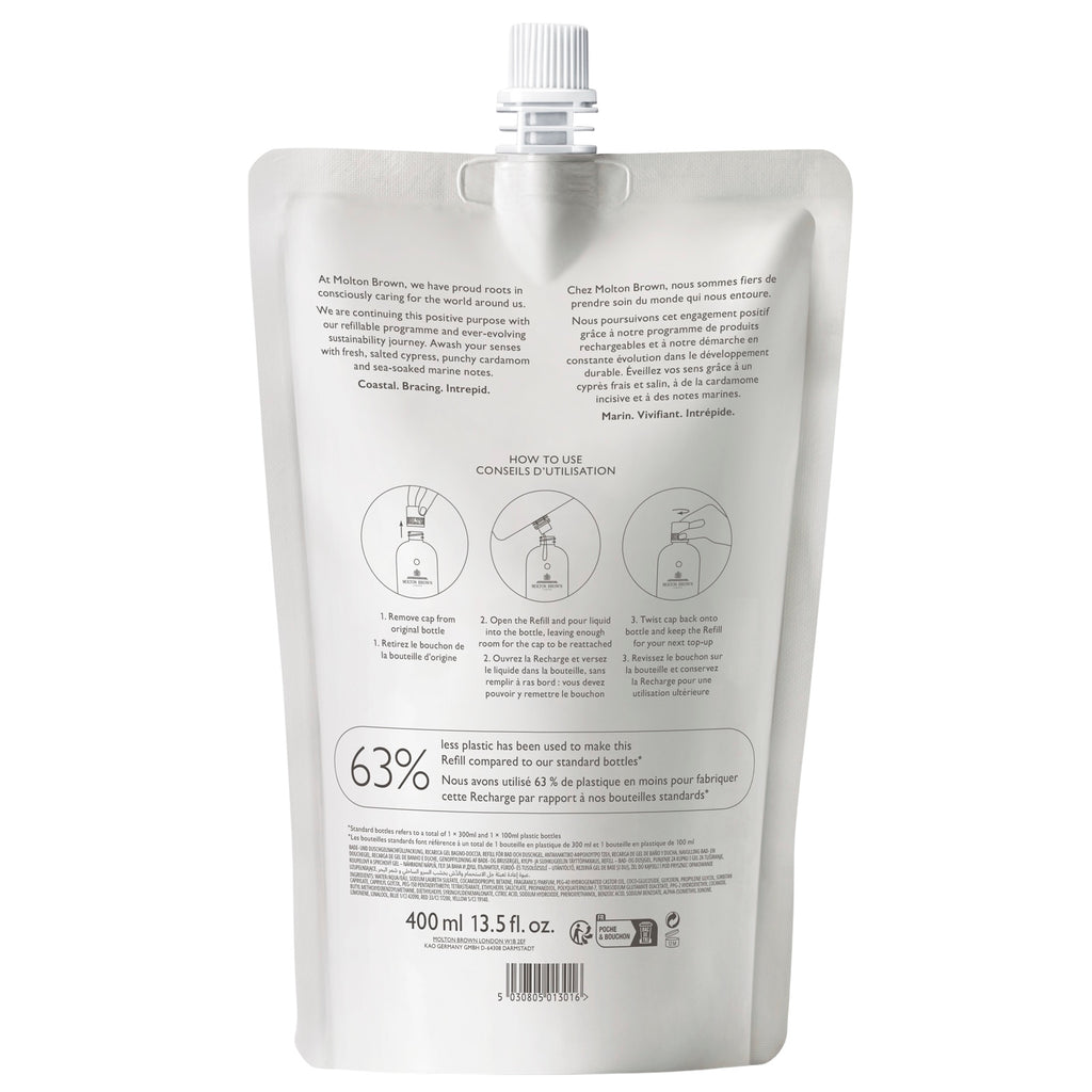 Molton Brown - Coastal Cypress & Sea Fennel - Bath & Shower Gel Refill