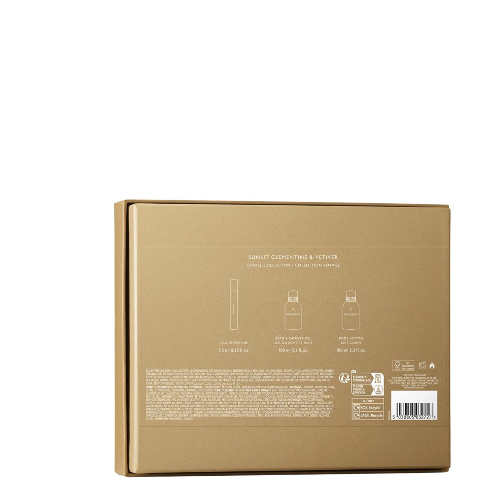 Molton Brown - Sunlit Clementine & Vetiver Travel Gift Set 2025